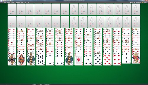 FreeCell Four Decks Solitaire