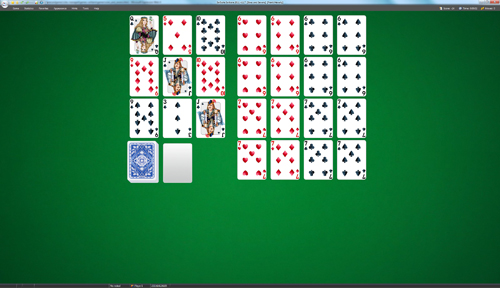 Sixes and Sevens Solitaire