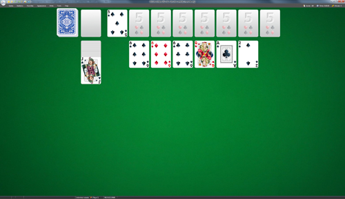 Double Canfield Solitaire