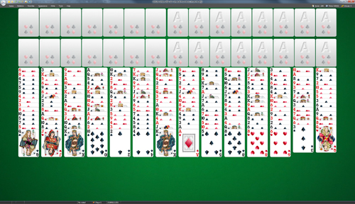 FreeCell Four Deck Solitaire - Play Online